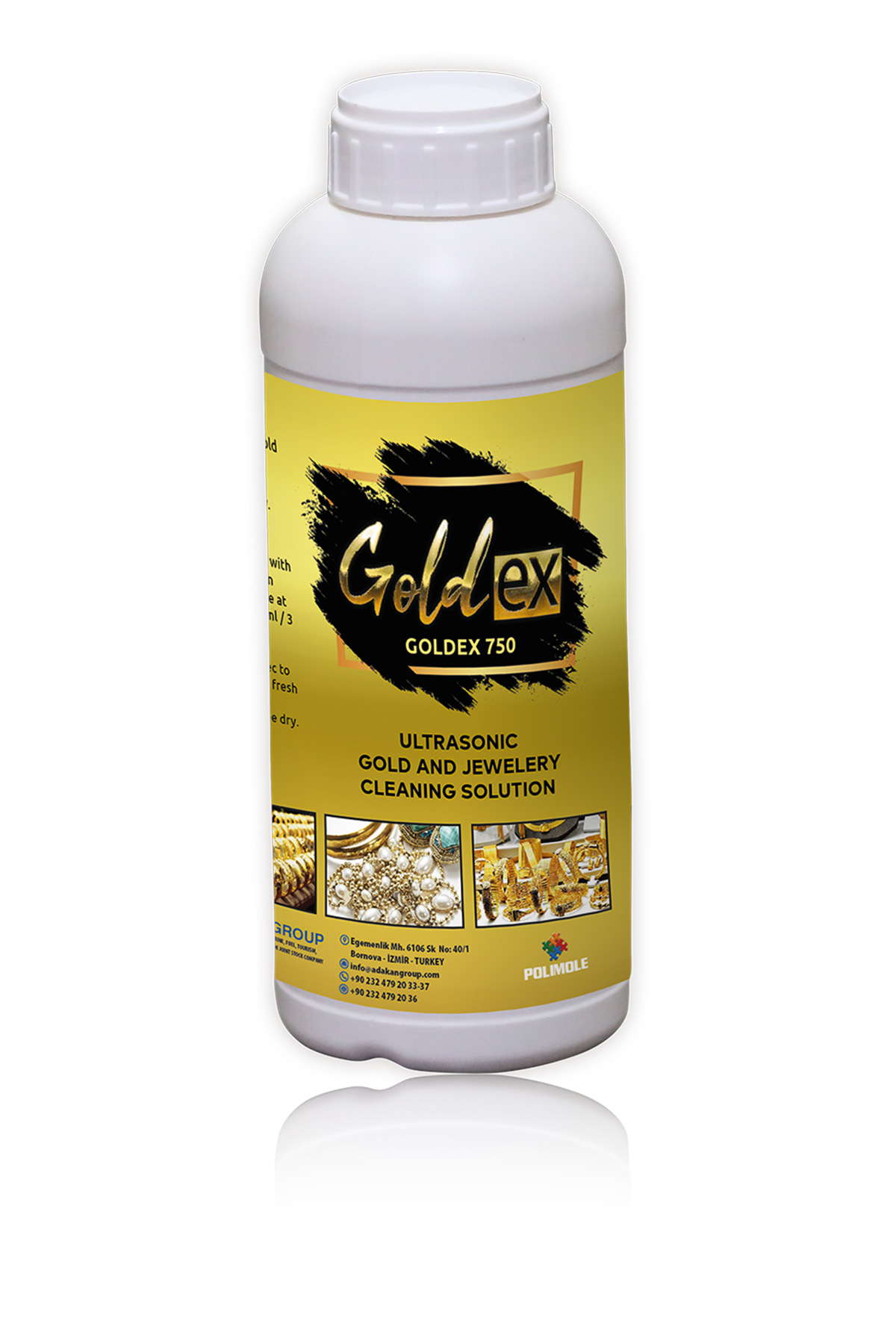 GOLDEX 750 Ultrasonik Altın ve Mücevher Yıkama Şampuanı