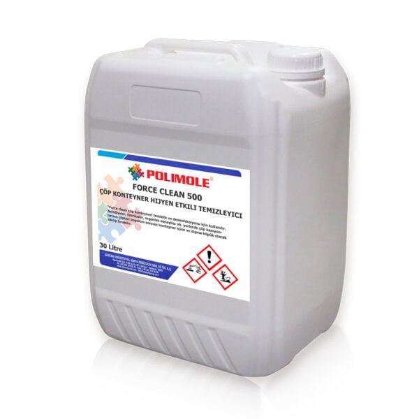 FORCE CLEAN 500-Çöp Konteyner Hijyen Etkili Temizleyici